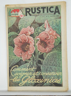 RUSTICA - JARDINAGE CHASSE PECHE BASSE-COUR ELEVAGE - N°17 De 1955 - GLOXINIAS - Giardinaggio