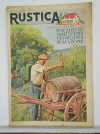 RUSTICA - JARDINAGE CHASSE PECHE BASSE-COUR ELEVAGE - N°26 De 1955 - VIGNES TRAITEMENT - Cuisine & Vins