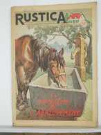 RUSTICA - JARDINAGE CHASSE PECHE BASSE-COUR ELEVAGE - N°34 De 1955 - CHEVAL ABREUVOIR - Garten