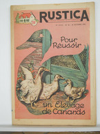 RUSTICA - JARDINAGE CHASSE PECHE BASSE-COUR ELEVAGE - N°42 De 1955 - ELEVAGE DES CANARDS - Garten