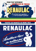 2 Buvard RENAULAC Peinture Illustré Ein - Peintures