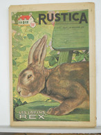 RUSTICA - JARDINAGE CHASSE PECHE BASSE-COUR ELEVAGE - N°51 De 1955 - LES LAPINS REX - Jardinería