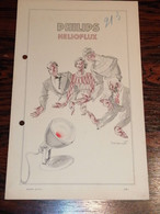 Philips Helioflux /Dépliant Illustré Par Massonet 1941 - Pubblicitari