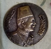 Egypt Kingdom , 1917/ 1922 , Medal Of King Fuad . 27 Gm , Perfect. Tokbag - Monarquía / Nobleza