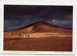 AK 067080 SPAIN - Fuerteventura - Gewitterstimmung Bei Toto - Fuerteventura
