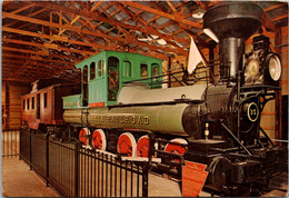 Indiana Indianapolis Children';s Museum Of Indianapolis Reuben Wells Wood Burnng Steam Locomotive - Indianapolis