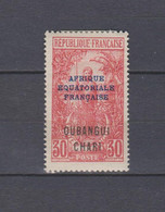 N° 52 TIMBRE OUBANGUI-CHARI NEUF*  Cote : 24 € - Neufs