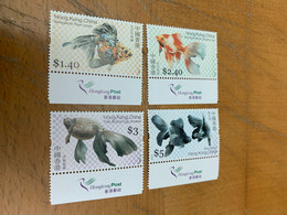 Hong Kong Stamp Gold Fish Special MNH - Interi Postali