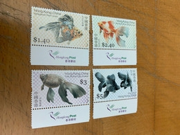 Hong Kong Stamp Gold Fish Special MNH - Enteros Postales
