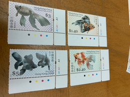 Hong Kong Stamp Gold Fish Special MNH - Interi Postali