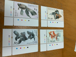 Hong Kong Stamp Gold Fish Special MNH - Postwaardestukken