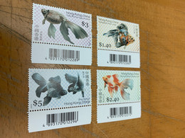 Hong Kong Stamp Gold Fish Special MNH - Postwaardestukken