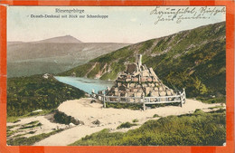 D020_RIESENGEBIRGE DONATH-DENKMAL, BLICK Zur SCHNEEKOPPE, GELAUFEN 1926 - Guenzburg