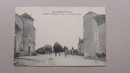 CPA - 88 - LIFFOL LE GRAND - Avenue De La Gare - Liffol Le Grand