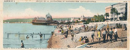 EDITION DE LA CHOCOLATERIE CANTALOUP-CATALA - N° B 275 - COTE D'AZUR - NICE - LA PLAGE ET LE CASINO DE LA JETEE PROMENAD - Chocolat