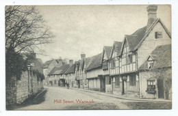Postcard Warwick Mill Street Unused Harvey Barton Ltd. - Warwick