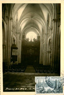 Rozay En Brie * Carte Photo * Intérieur De L'église Du Village - Rozay En Brie