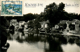 Nemours * Vue Sur Les Bords Du Loing * Lavoir * Quais De Fromonville - Nemours