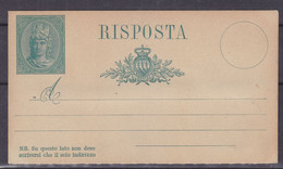 Italie - Carte Postale De 1861 - Entier Postal - - Postwaardestukken