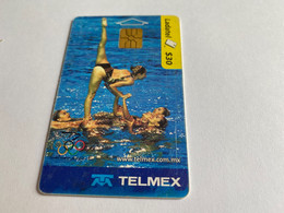 MX:217 - Mexico Chip Olympic (more Used ) - Mexico