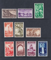 STAMPS-TURKEY-1938--UNUSED-MH*-SEE-SCAN - Nuovi