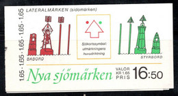Suède 1982 Mi. MH 88 Carnet 100% Neuf ** Navires, Système De Navigation International - 1981-..