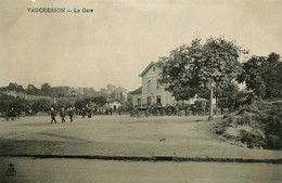 Vaucresson * La Gare * Ligne Chemin De Fer Hauts De Seine - Vaucresson