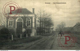 1913 HEEL RARE KAART Zoersel   Het Gemeentehuis    ANTWERPEN ANVERS - Zörsel
