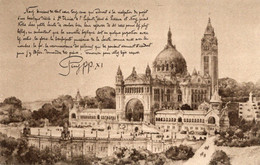 Projet De La Basilique De Sainte Thérèse De LEnfant-Jésus Avec Un Mot Du Pape Pie XI - Monuments