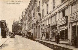 Royat * Boulevard Bazin * Commerces Magasins * Autos - Royat