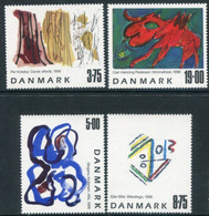 DENMARK 1998 Contemporary Art MNH / **.  Michel 1191-94 - Unused Stamps