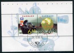 DENMARK 1998 Nordic Countries: Sea Travel. Block Used  Michel Block 9 - Gebruikt