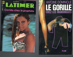 2 Romans Espionnage  - Le Gorille Chez Les Mandingues    & Corrida Chez Les Prophète Editions 1970 Et 1978 - Plon