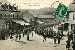 La Courtine * Le Camp * Avenue De La Gare * Arrivée Des Troupes * Militaria - La Courtine