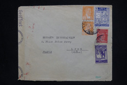 TURQUIE - Enveloppe De Istanbul Pour La France Avec Contrôle Postal Allemand - L 125436 - Covers & Documents