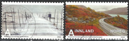 Norwegen Norway 2010. Mi.Nr. 1714-1715, Used O - Oblitérés