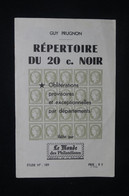 FRANCE - Petit Catalogue Sur L'Etude Du Cérès 20ct Noir De 1849 Par Guy Prugnon - L 125443 - Altri Libri