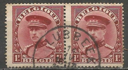 Belgique - Albert Ier Type Képi - N°317 Oblitération LUBBEEK - 1931-1934 Chepi