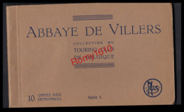 Villers-la-Ville - Abbaye De Villers - Carnet De 10  Cartes Complet, En Excellent état. Nels Série 1. Voir Scans. - Villers-la-Ville