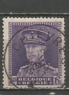 Belgique - Albert Ier Type Képi - N°322 Oblitération CHIEVRES - 1931-1934 Mütze (Képi)