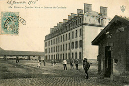 Reims * Le Quartier Militaire Mars * La Caserne De Cavalerie * Militaria Militaires Régiment - Reims