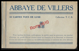 Villers-la-Ville - Abbaye De Villers. 10 Cartes Vue De Luxe. Complet, Collection T.C.B. Voir Scans. - Villers-la-Ville