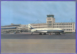 Carte Postale 06. Nice  La Caravelle  Air France à L'aéroport De Nice Côte D'Azur    Très Beau Plan - Transport Aérien - Aéroport