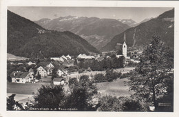 B4167) OBERVELLACH A. D. Tauernbahn - Kirche Häuser ALT !!! 1939 - Obervellach