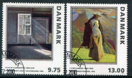 DENMARK 1997 Paintings Used.  Michel 1164-65 - Usati