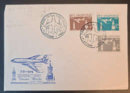 ALBANIA 1960 - Tirana Cancel (FDC) - Mi 612-614 - On Enveloppe - Albania