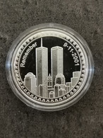 10 FRANCS CONGO ARGENT BE 2006 Attentats Du World Trade Center 5 000 EX SILVER / CAPSULE - Congo (Democratische Republiek 1998)