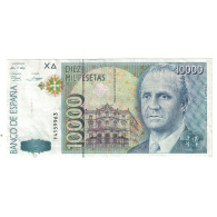 Billet, Espagne, 10,000 Pesetas, 1992, 1992-10-12, KM:166, SUP - [ 4] 1975-… : Juan Carlos I
