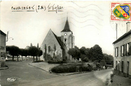 Courpalay * Rue Et Place De L'église Du Village - Andere & Zonder Classificatie