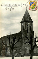 Villiers St Georges * Place De L'église Du Village * Automobile Voiture Ancienne - Villiers Saint Georges